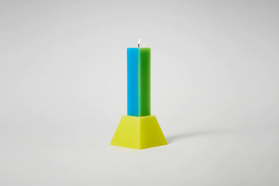 product image of happiness pillar candle 3 57