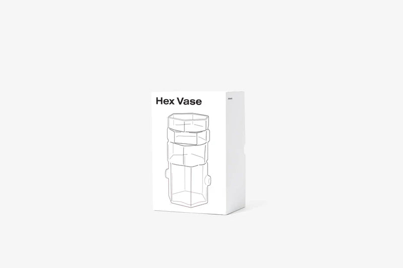 media image for hex vase in various colors 4 275