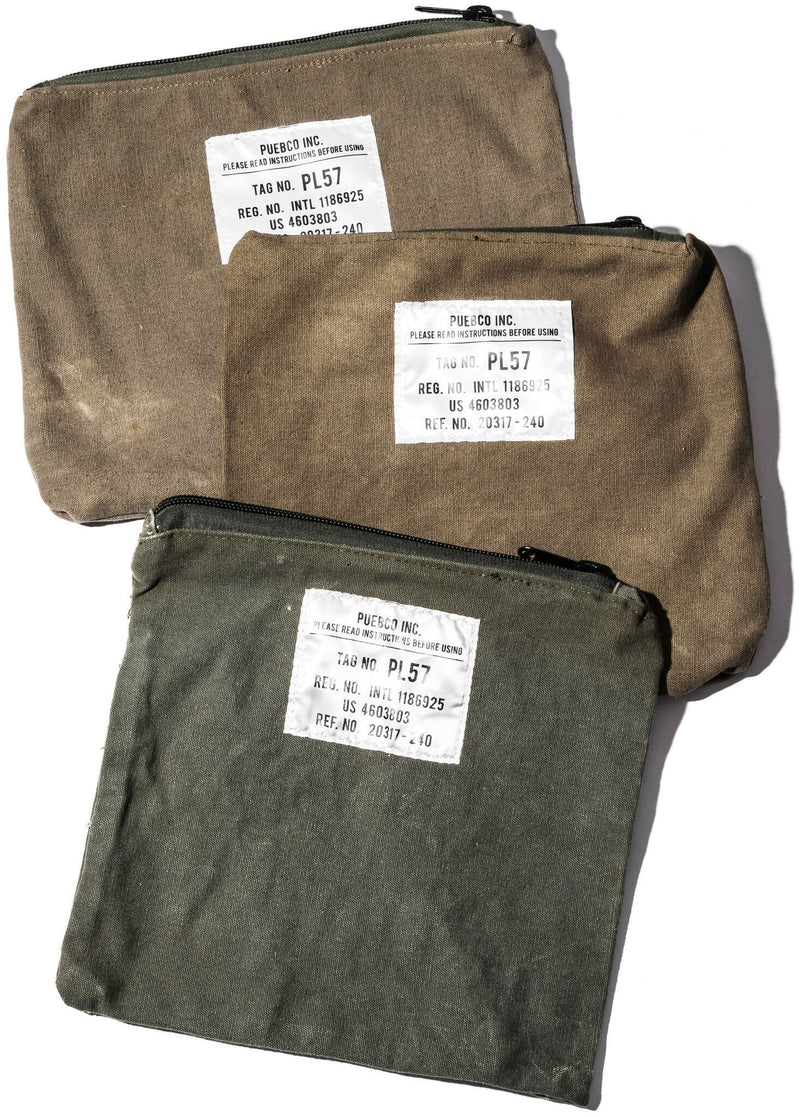 media image for vintage material pouch design by puebco 4 260