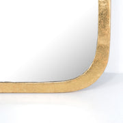 Chyde Large Mirror In Gold Leaf