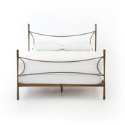 Westwood Bed In Antique Brass