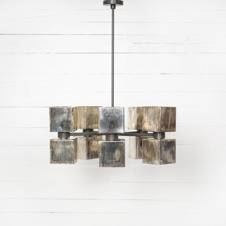 Ava Large Chandelier In Antiqued Iron