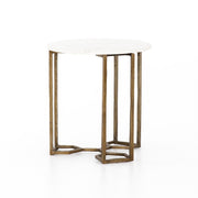 naomi marble end table by Four Hands 9