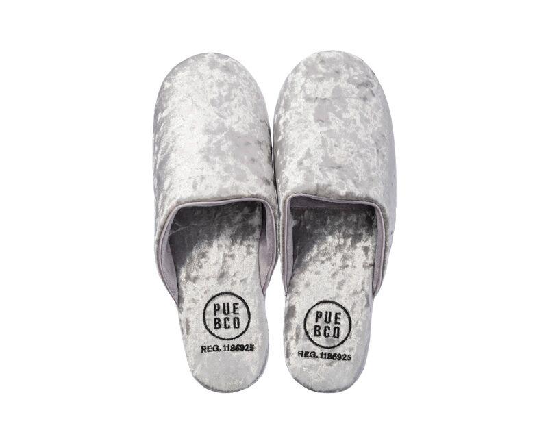 media image for velvet slipper large silver design by puebco 7 274