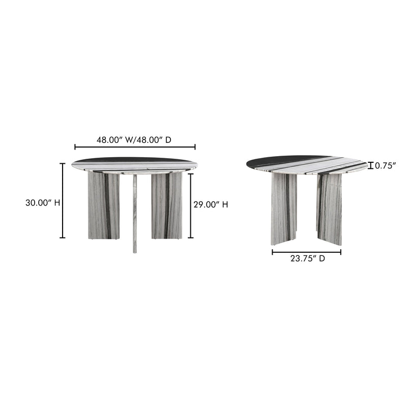 media image for Celia Dining Table Moes Home Collection Mhc Jd 1076 16 0 28 298