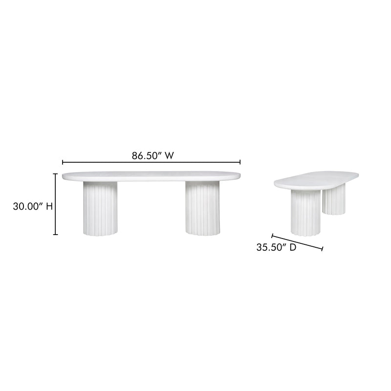 media image for Eris Outdoor Dining Table Moes Home Collection Mhc Jk 1011 18 0 7 295