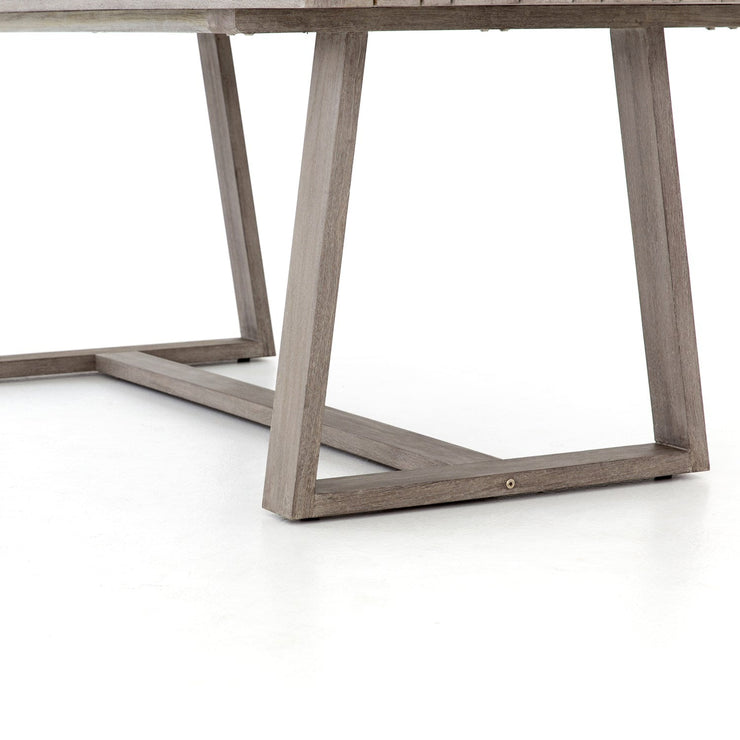 atherton outdoor dining table in weathered grey 16