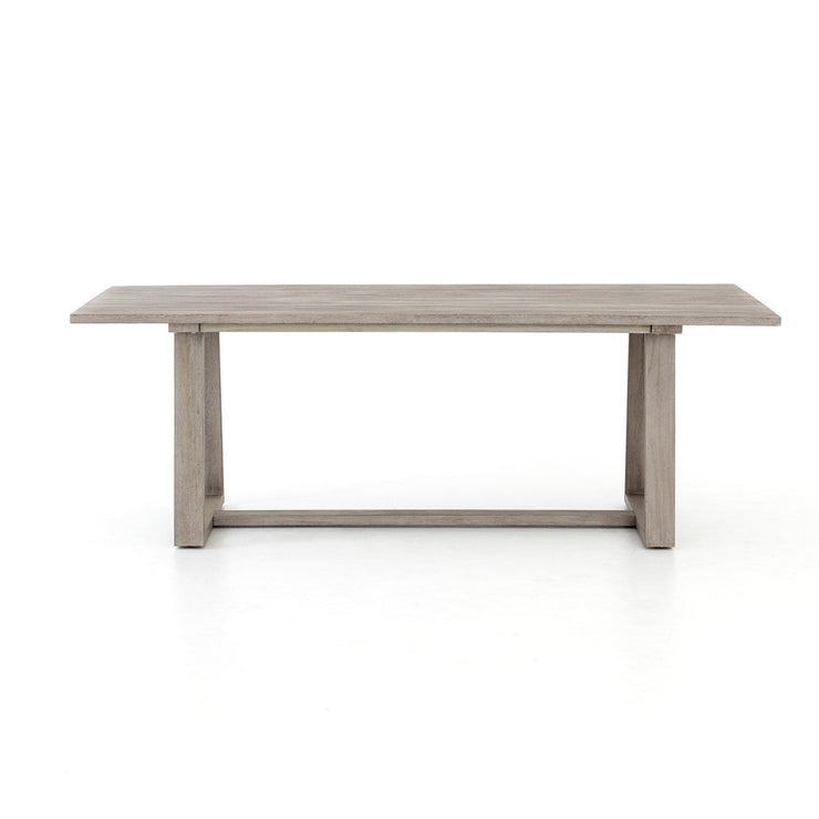 atherton outdoor dining table in weathered grey 18