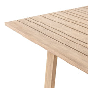 atherton outdoor dining table in weathered grey 11