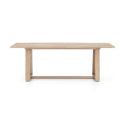 atherton outdoor dining table in weathered grey 17