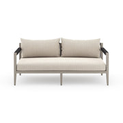 sherwood outdoor sofa weathered grey by Four Hands 3