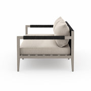 sherwood outdoor sofa weathered grey by Four Hands 8