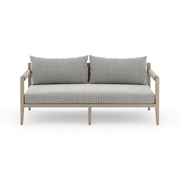 sherwood outdoor sofa washed brown by Four Hands 2