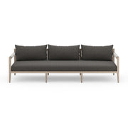 sherwood triple seater outdoor sofa washed brown by Four Hands 1