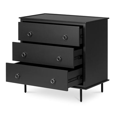 product image for Reagan 3 Drawer Nightstand Moes Home Collection Mhc Ju 1007 02 3 85
