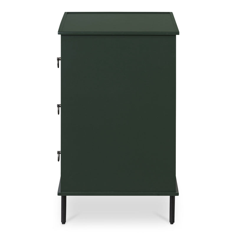 media image for Reagan 3 Drawer Nightstand Moes Home Collection Mhc Ju 1007 02 6 282