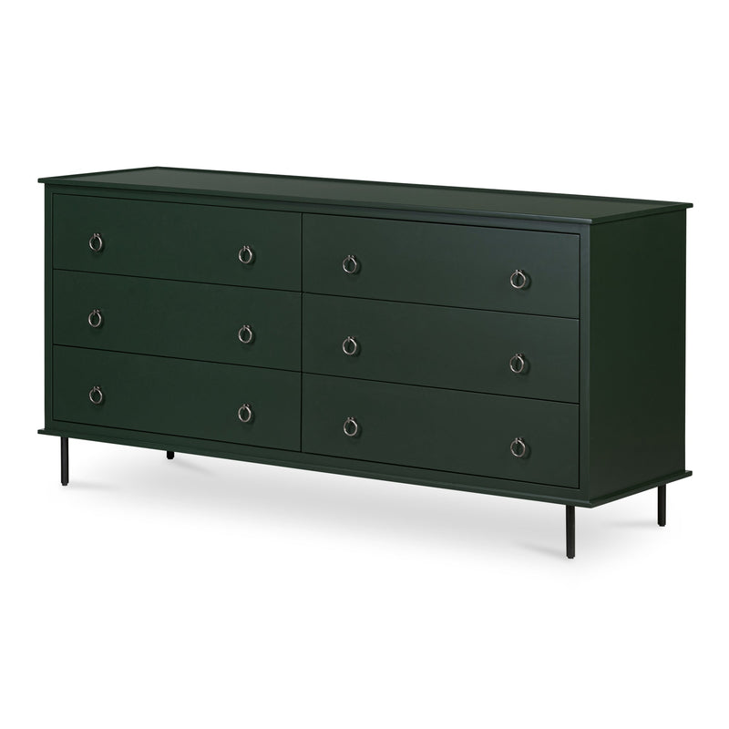 media image for Reagan 6 Drawer Dresser Moes Home Collection Mhc Ju 1008 02 22 271