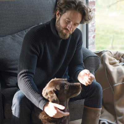 product image for Jury Fabric in Midnight Black 64