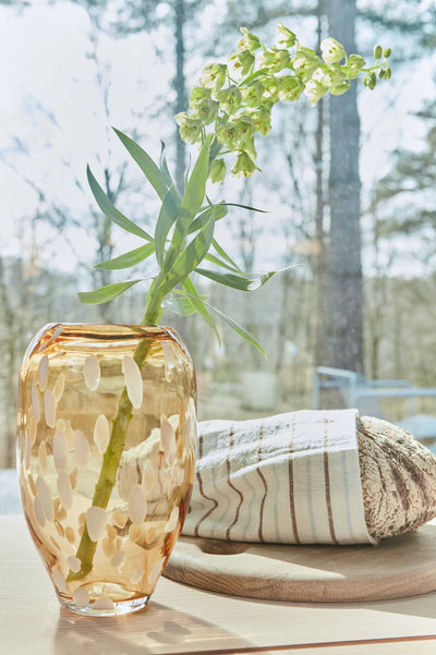 product image for jali medium vase in amber 4 27