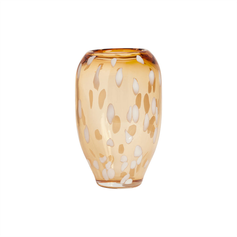 media image for jali medium vase in amber 1 225