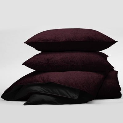 product image for Juno Velvet Bordeaux Bedding 3 69
