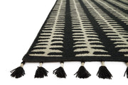 Kahelo Rug in Black & Grey by Justina Blakeney for Loloi