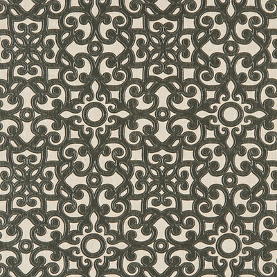product image of Sample Kanduri Fabric in Grey Green 586