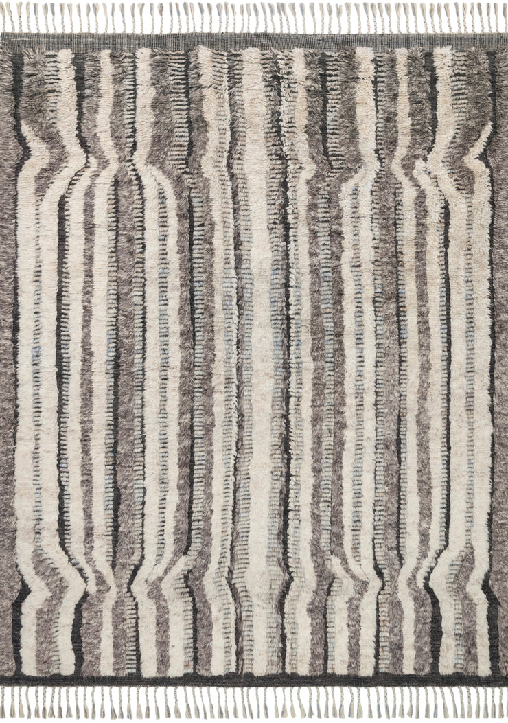 Khalid Rug in Stone / Charcoal by Loloi