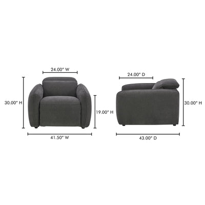 product image for Eli Power Recliner Chair Moes Home Collection Mhc Kq 1027 07 Usa 15 46