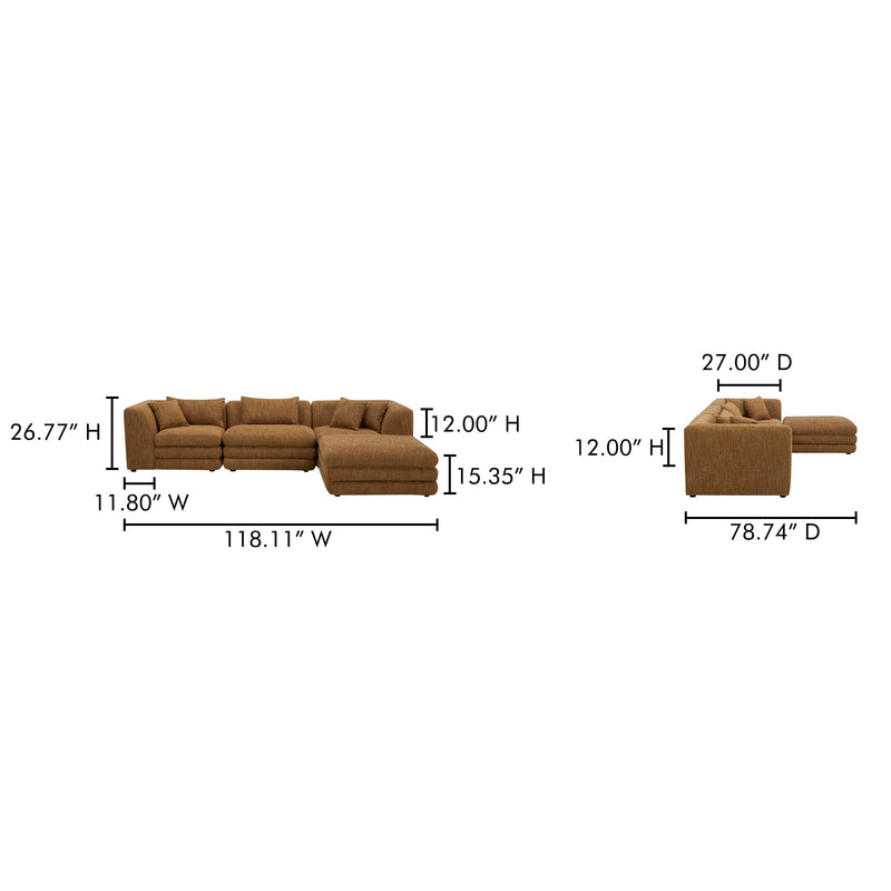 media image for Lowtide Lounge Modular Sectional Moes Home Collection Mhc Kq 1037 09 19 293