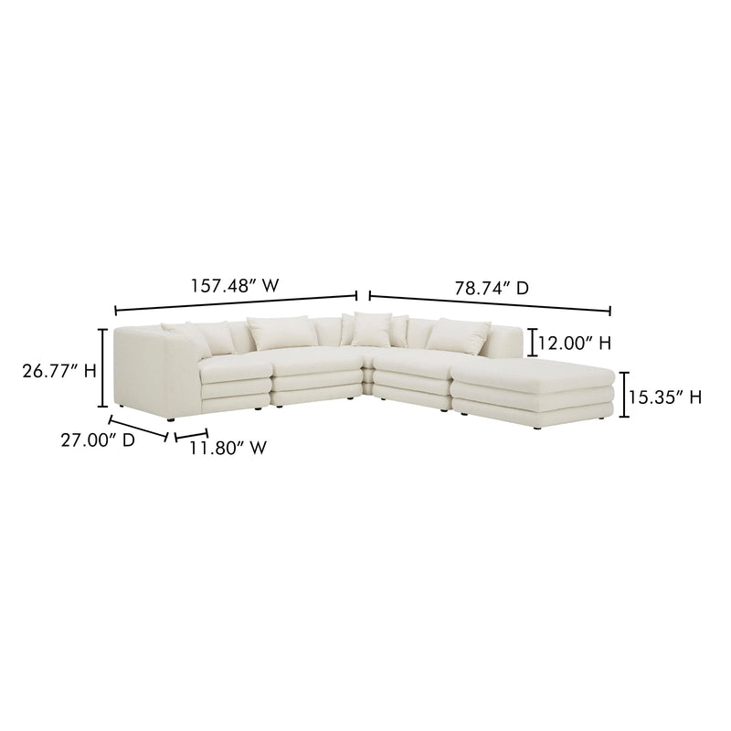 media image for Lowtide Dream Modular Sectional Moes Home Collection Mhc Kq 1040 09 10 267