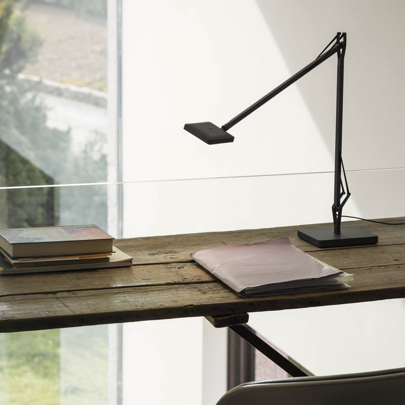 media image for Kelvin Edge Aluminium painted or chromed body Table Lighting in Various Colors & Sizes 291