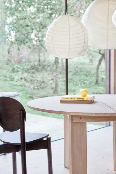 product image for kojo paper shade small in clay and offwhite 3 13