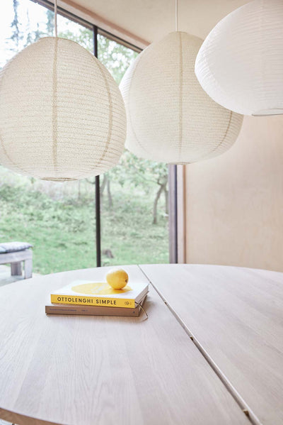 product image for kojo paper shade small in clay and offwhite 2 3