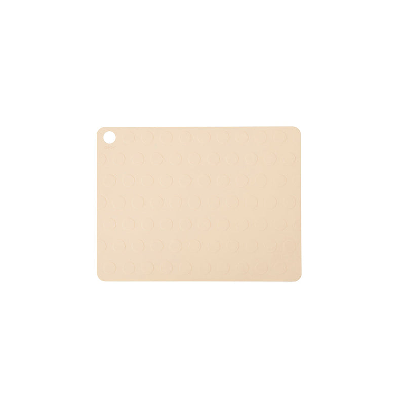 media image for placemat dotto 2 pcs pack vanilla by oyoy 1 280