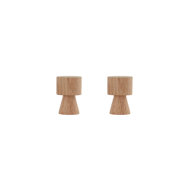 media image for pin hook knob 2 pcs pack nature by oyoy 1 239