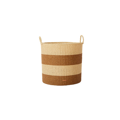 product image for gomi cylinder storage baskets 3 pcs set caramel by oyoy 3 37