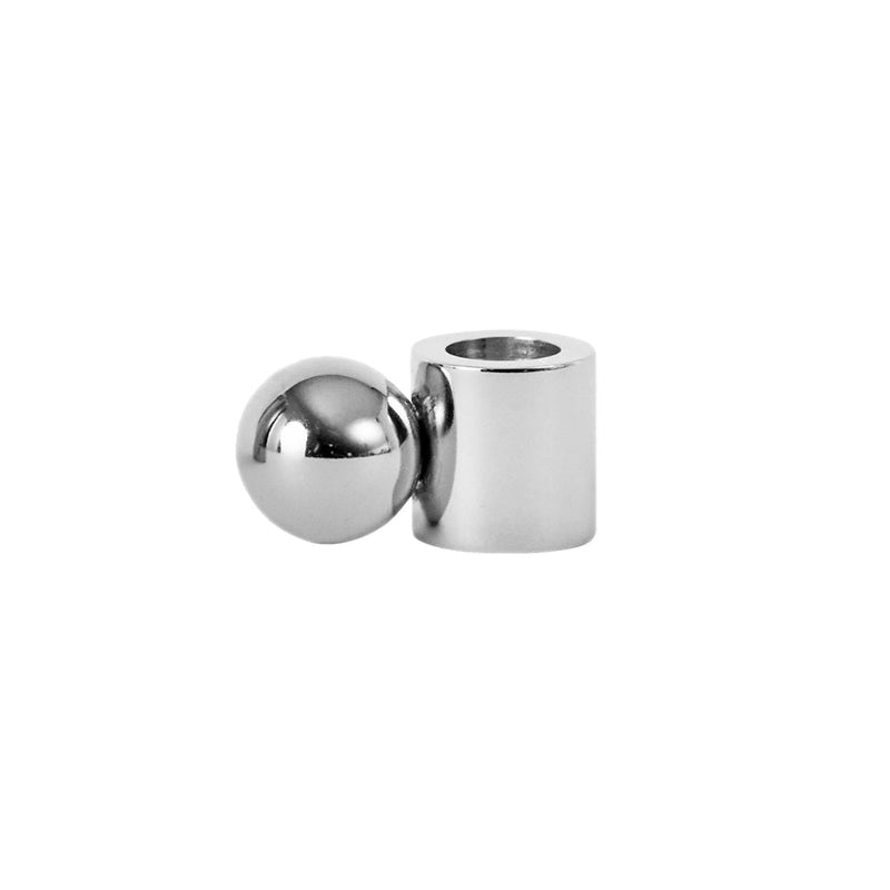 media image for palloa candleholder small silver by oyoy 1 218