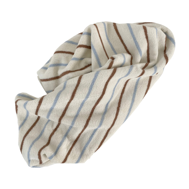 media image for raita towel caramel ice blue 1 283