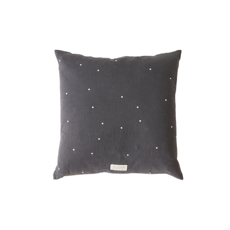 media image for kyoto dot cushion square anthracite by oyoy l300285 1 252