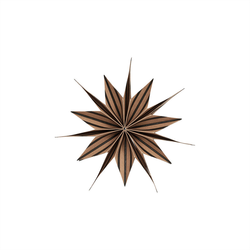 media image for Toppu Christmas Star in Brown/Black 1 269