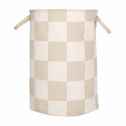 Chess Laundry/Storage Basket in Clay / Offwhite 3