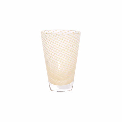 product image for Yuka Groove Glass Set in Yellow 1 0