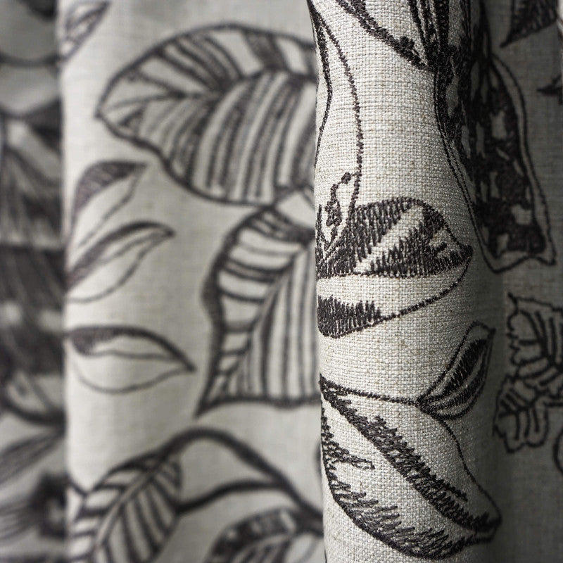 media image for Lacosta Fabric in Black/Cream 220