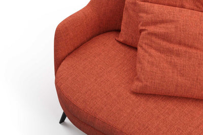 product image for Leon Fabric in Orange 46