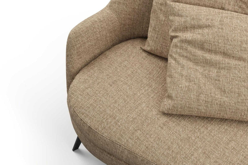 media image for Leon Fabric in Beige 211