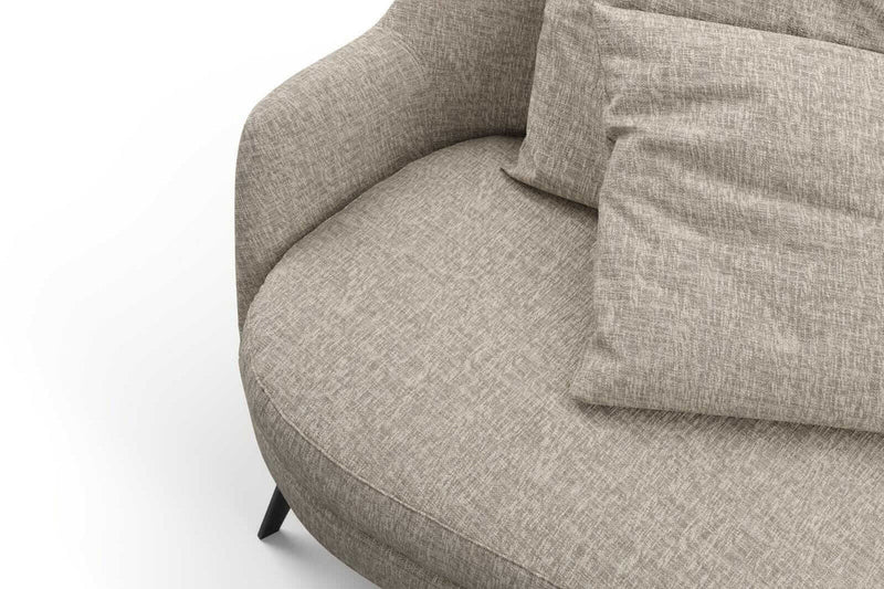 media image for Leon Fabric in Brown/Beige 273