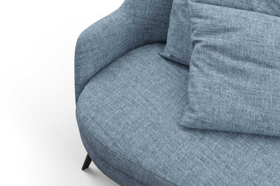 product image for Leon Fabric in Blue 82