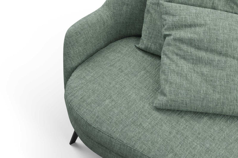 media image for Leon Fabric in Green 275