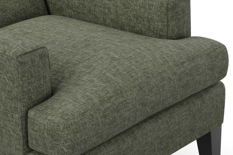 media image for Leon Fabric in Green/Brown 262